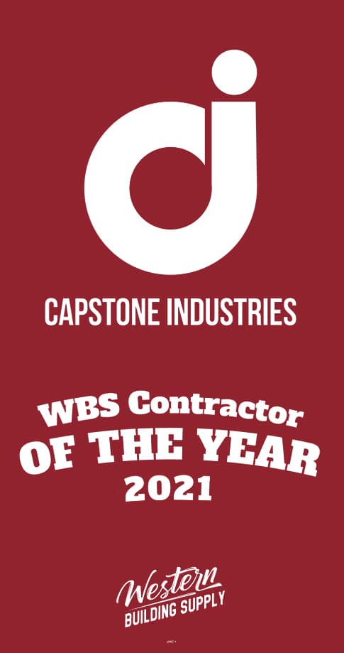 Capstone Industries — Contractor of the Year 2021